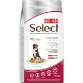 Select adult chicken&rice 3kg κροκέτα σκύλου